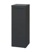 SIN 3 - 4D kancelářská skříň, 1-dveřová, levá, 1120x400x400, antracit